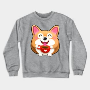 Corgi & Coffee Crewneck Sweatshirt